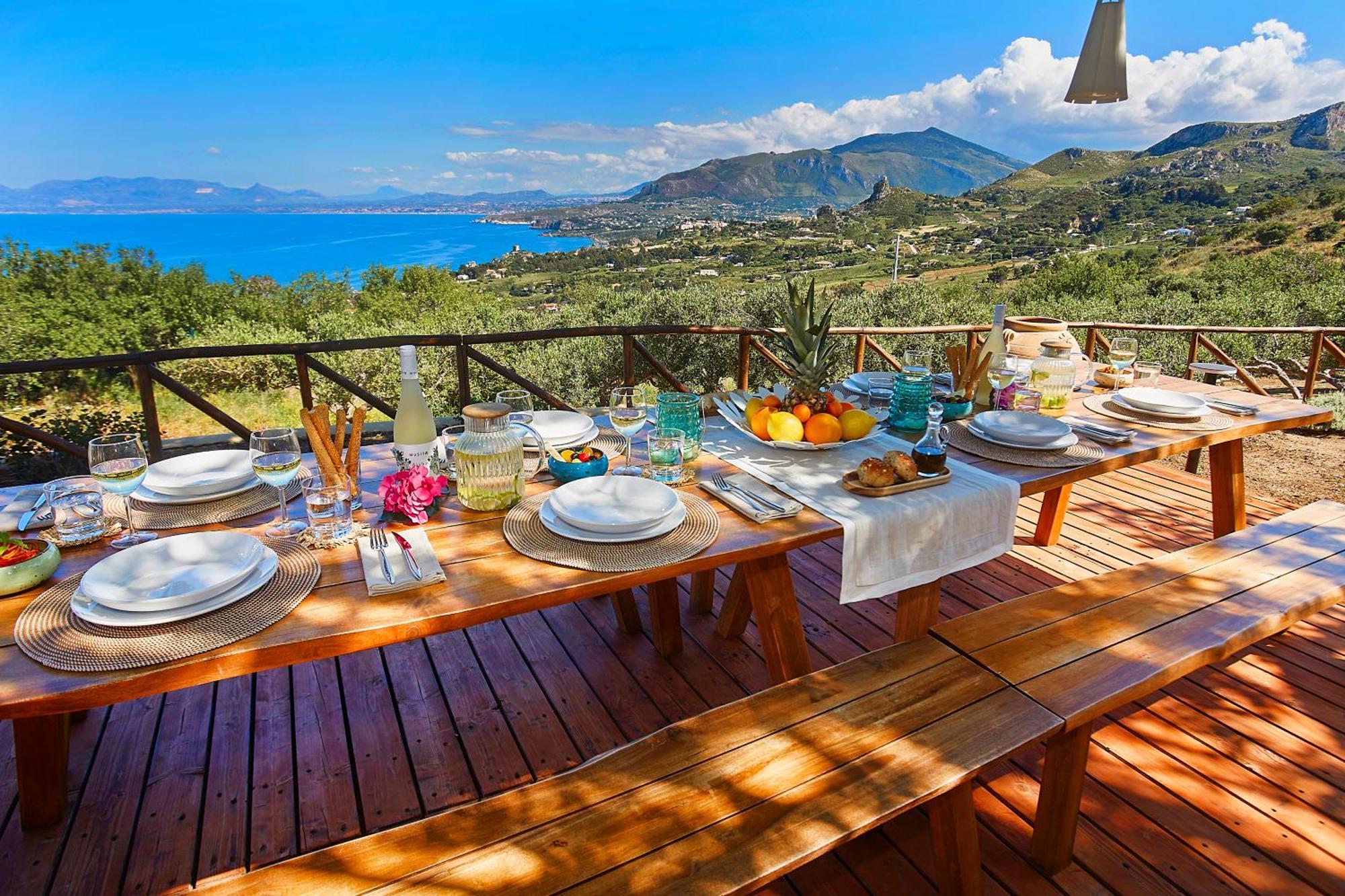 Villa Lo Zingaro - Scopello-Villas Scopello  Bagian luar foto
